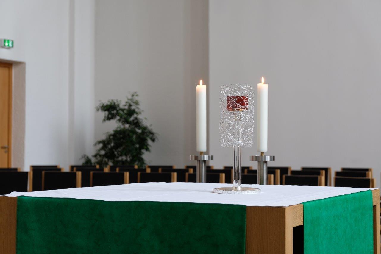 Reliquiar „Pater Richard Henkes“, für die Pallotti-Kirche in Friedberg, Neugestaltung Ulrich Dochtermann Augsburg