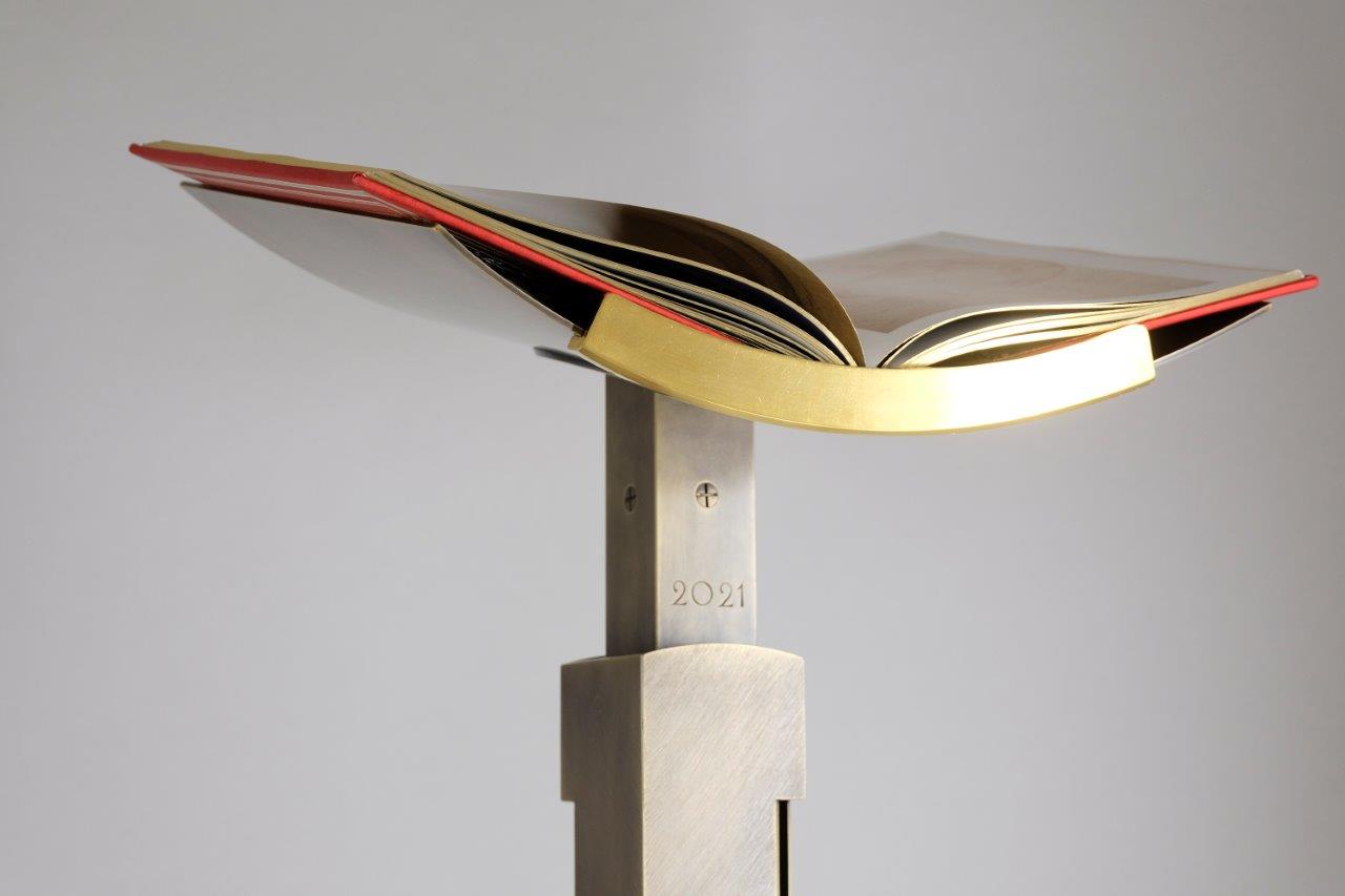 Metall-Ambo-Kirche-Messing-brüniert