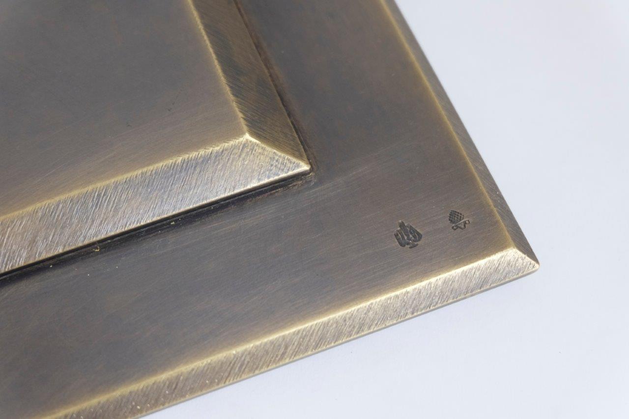 Metall-Ambo-Kirche-Messing-brüniert