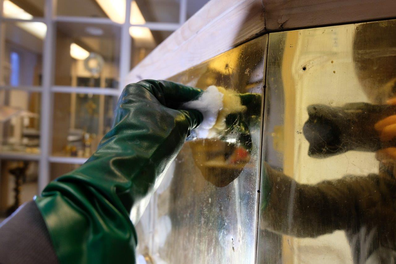 Altar-Restaurierung-Arbeitsprozess