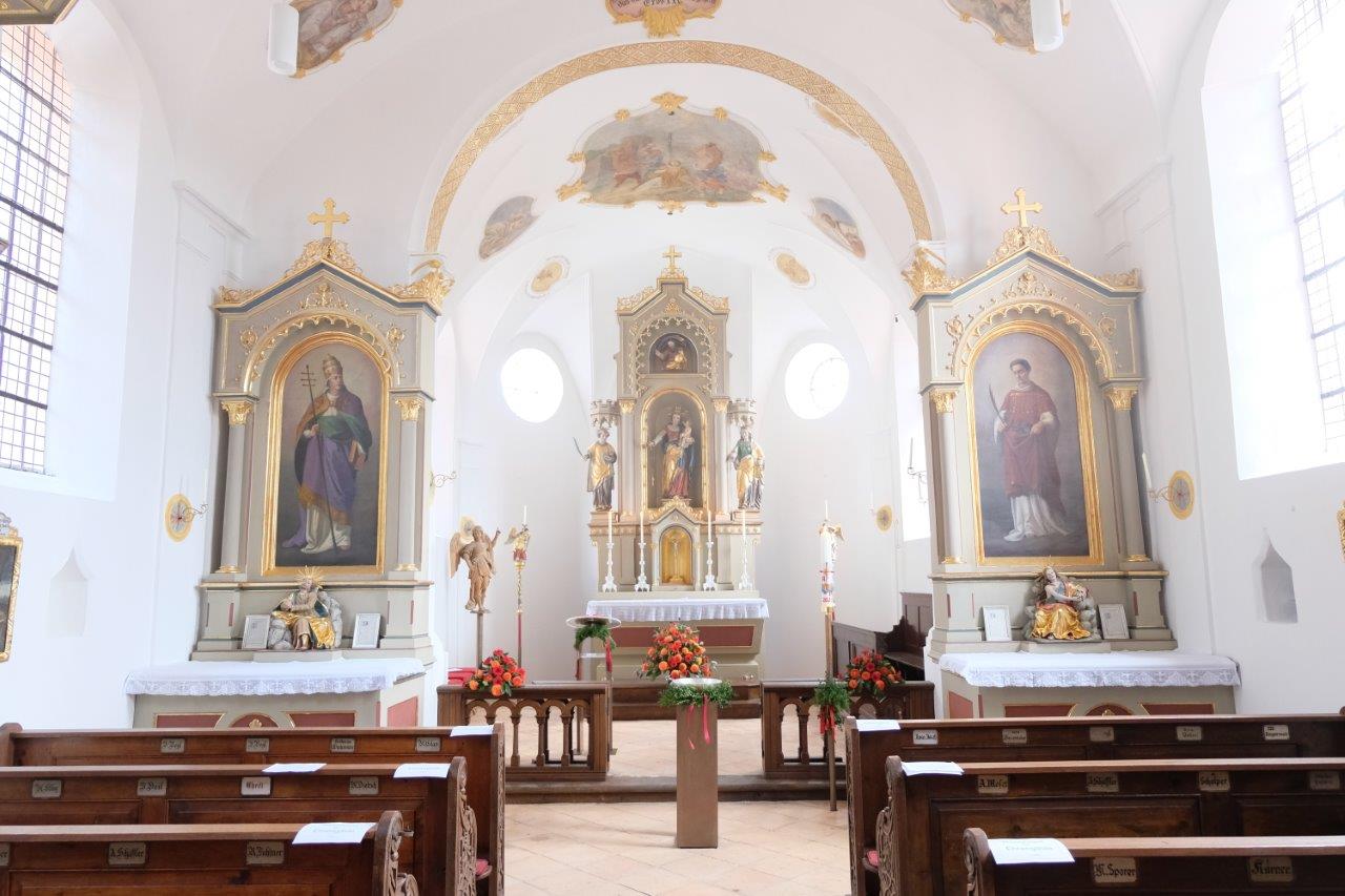 Kirchenraumgestaltung - Söcking 2023